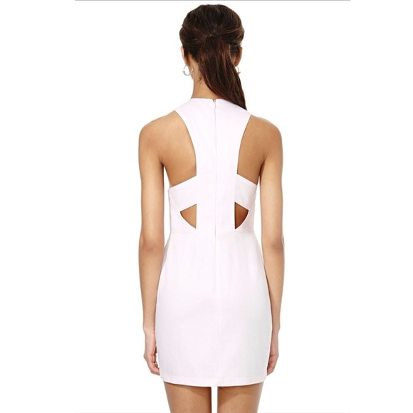 Nasty Gal Blush Pink Body Con Dress - Picture 5 of 5